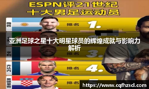 亚洲足球之星十大明星球员的辉煌成就与影响力解析